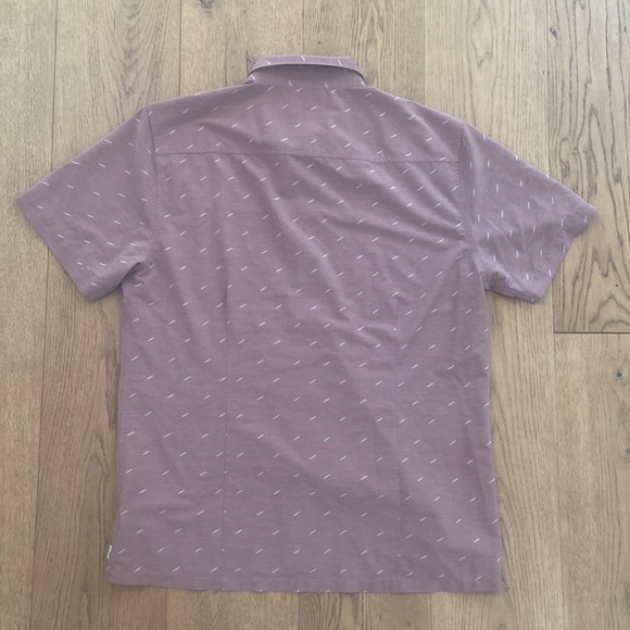 Men's Pink Casual Button Down Shirt - Picture 10 of 10